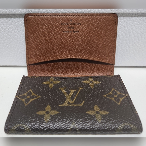 LOUIS VUITTON Monogram Card Case/Wallet vintage - Picture 8 of 15